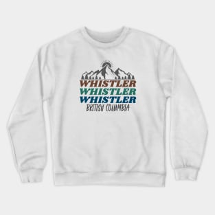 Whistler, British Columbia Crewneck Sweatshirt